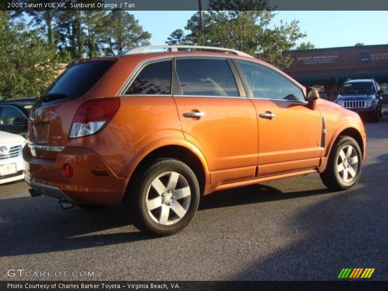 Sunburst Orange / Tan 2008 Saturn VUE XR