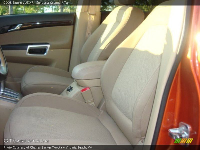 Sunburst Orange / Tan 2008 Saturn VUE XR