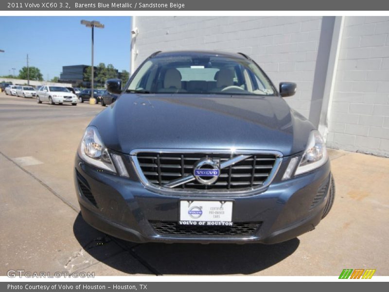 Barents Blue Metallic / Sandstone Beige 2011 Volvo XC60 3.2