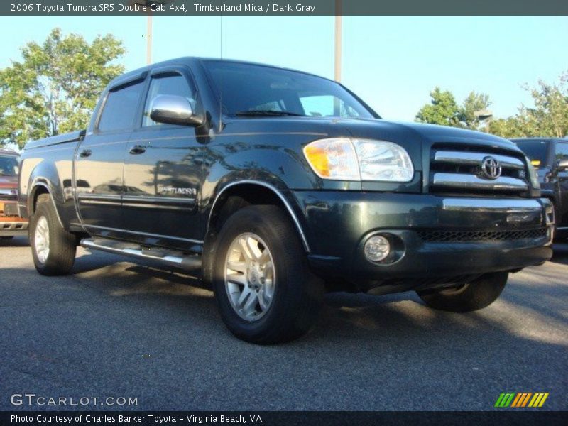 Timberland Mica / Dark Gray 2006 Toyota Tundra SR5 Double Cab 4x4