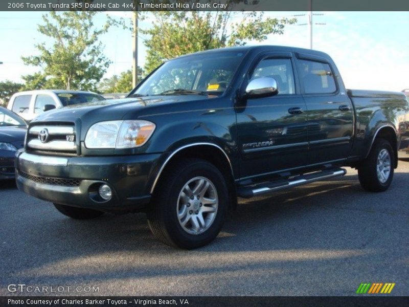 Timberland Mica / Dark Gray 2006 Toyota Tundra SR5 Double Cab 4x4