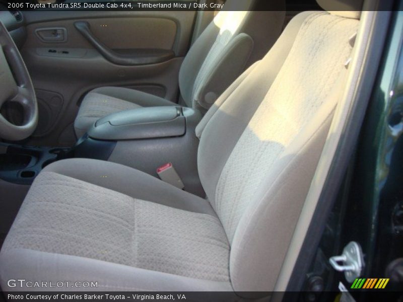 Timberland Mica / Dark Gray 2006 Toyota Tundra SR5 Double Cab 4x4