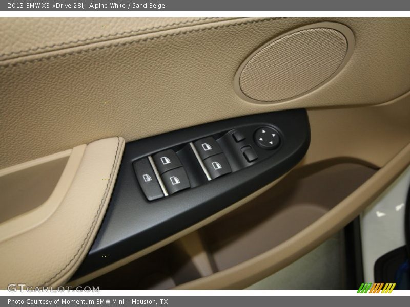 Alpine White / Sand Beige 2013 BMW X3 xDrive 28i