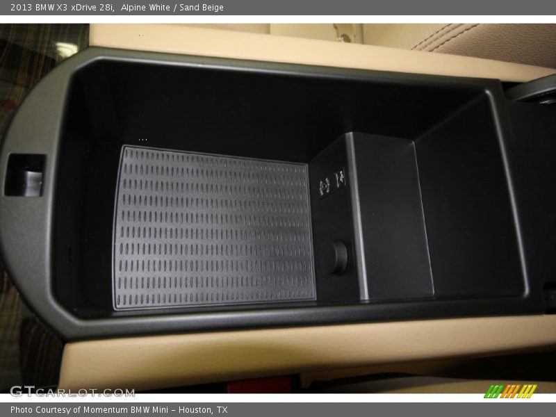 Alpine White / Sand Beige 2013 BMW X3 xDrive 28i