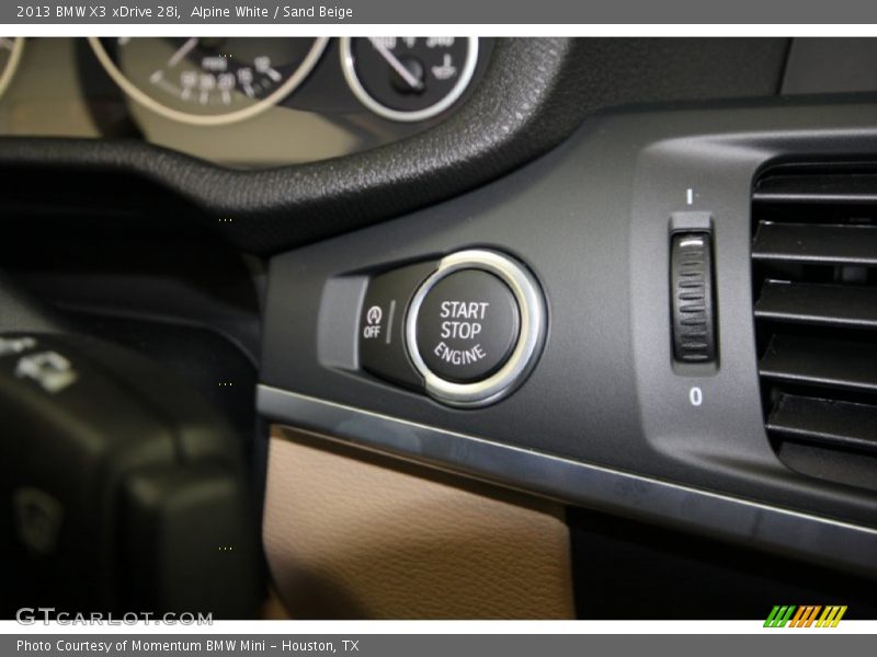 Alpine White / Sand Beige 2013 BMW X3 xDrive 28i