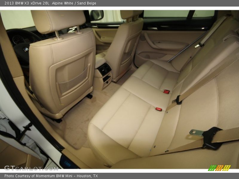 Alpine White / Sand Beige 2013 BMW X3 xDrive 28i