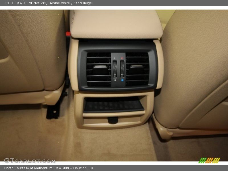 Alpine White / Sand Beige 2013 BMW X3 xDrive 28i