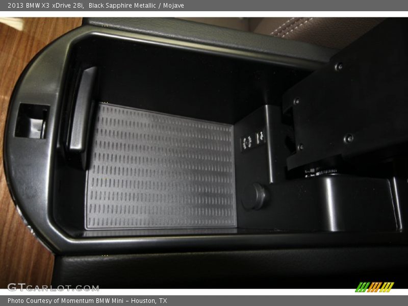 Black Sapphire Metallic / Mojave 2013 BMW X3 xDrive 28i