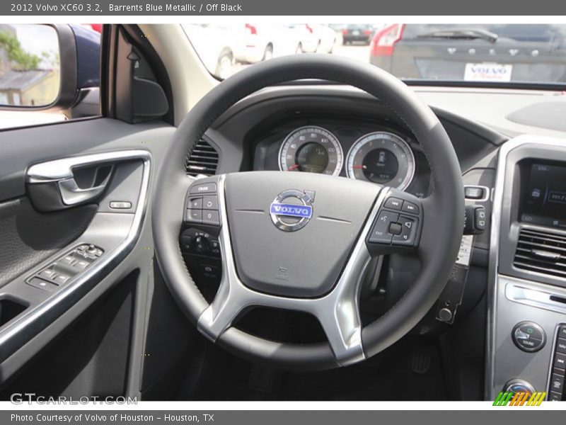 Barrents Blue Metallic / Off Black 2012 Volvo XC60 3.2