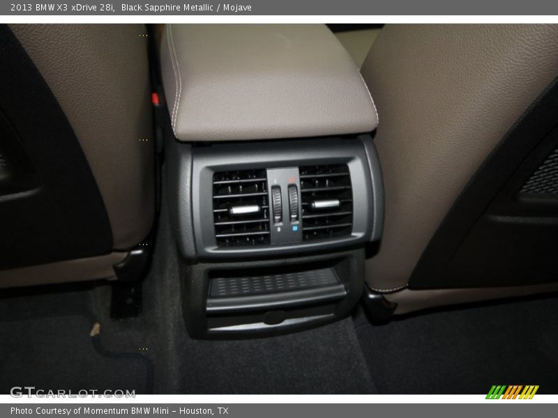 Black Sapphire Metallic / Mojave 2013 BMW X3 xDrive 28i