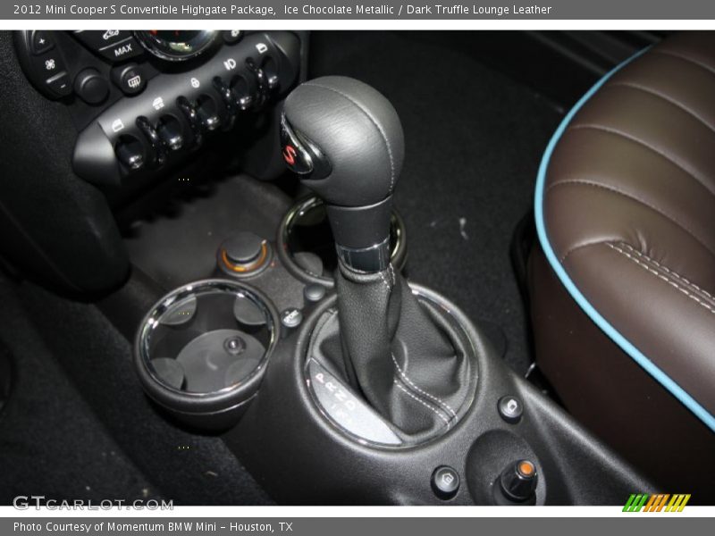 Ice Chocolate Metallic / Dark Truffle Lounge Leather 2012 Mini Cooper S Convertible Highgate Package