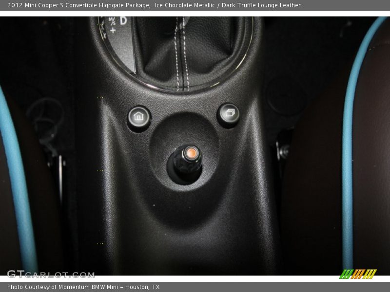 Ice Chocolate Metallic / Dark Truffle Lounge Leather 2012 Mini Cooper S Convertible Highgate Package