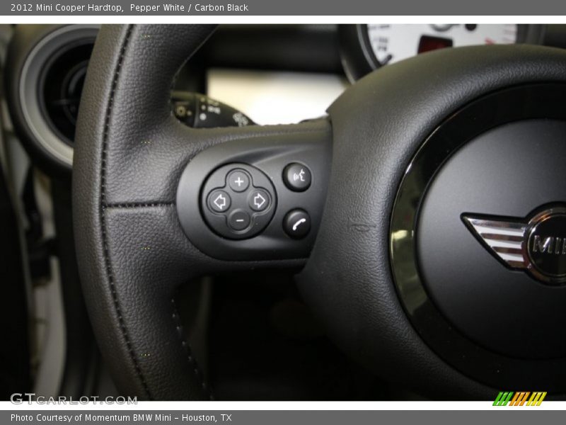 Pepper White / Carbon Black 2012 Mini Cooper Hardtop