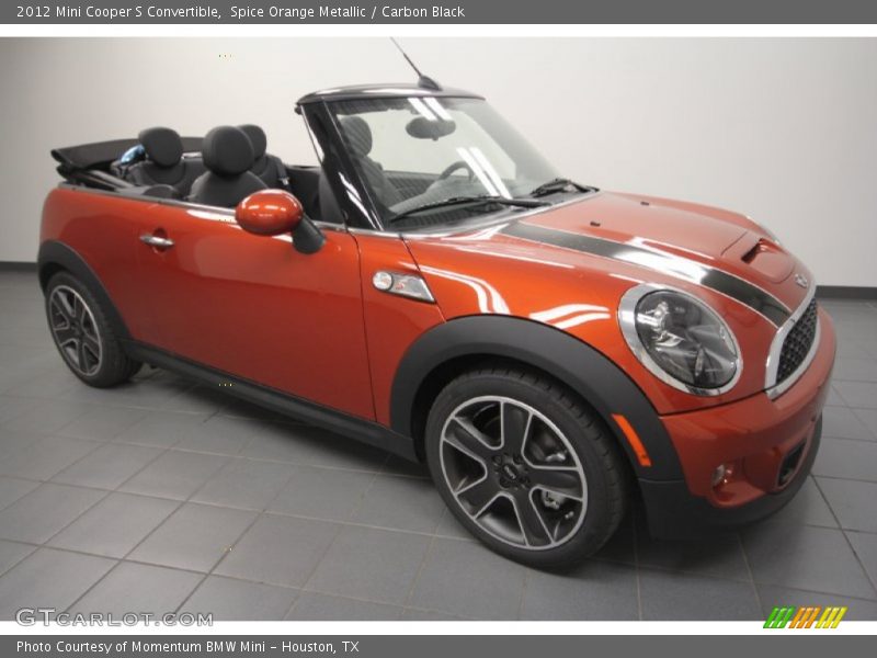 Front 3/4 View of 2012 Cooper S Convertible
