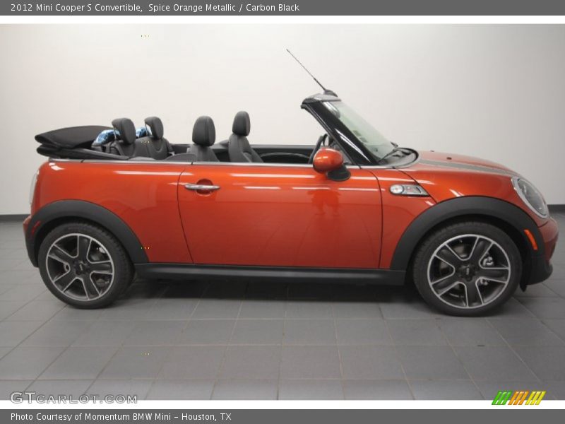  2012 Cooper S Convertible Spice Orange Metallic