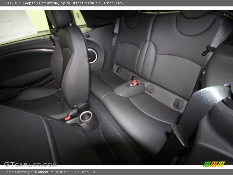 Spice Orange Metallic / Carbon Black 2012 Mini Cooper S Convertible