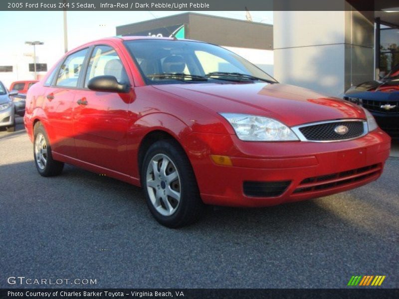 Infra-Red / Dark Pebble/Light Pebble 2005 Ford Focus ZX4 S Sedan