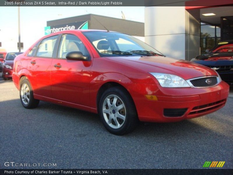 Infra-Red / Dark Pebble/Light Pebble 2005 Ford Focus ZX4 S Sedan