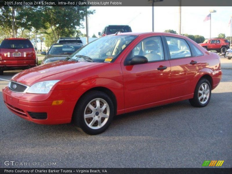 Infra-Red / Dark Pebble/Light Pebble 2005 Ford Focus ZX4 S Sedan