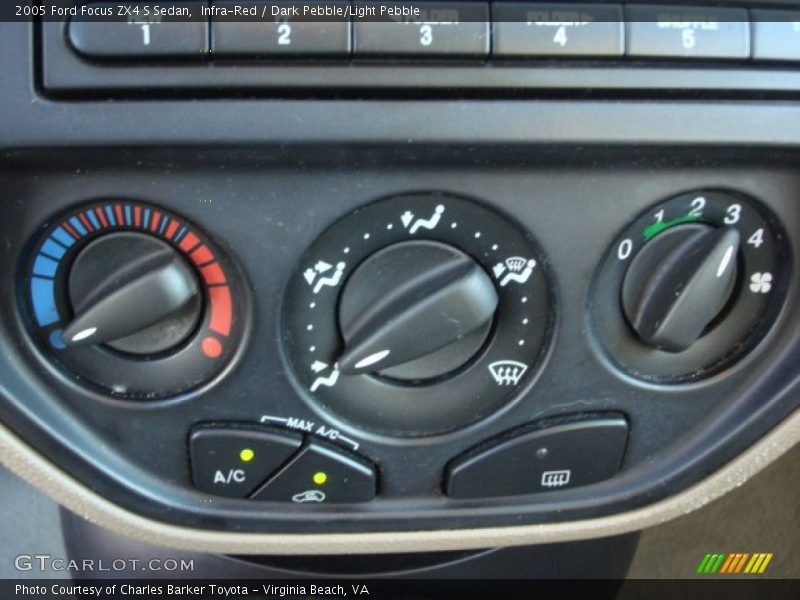 Infra-Red / Dark Pebble/Light Pebble 2005 Ford Focus ZX4 S Sedan
