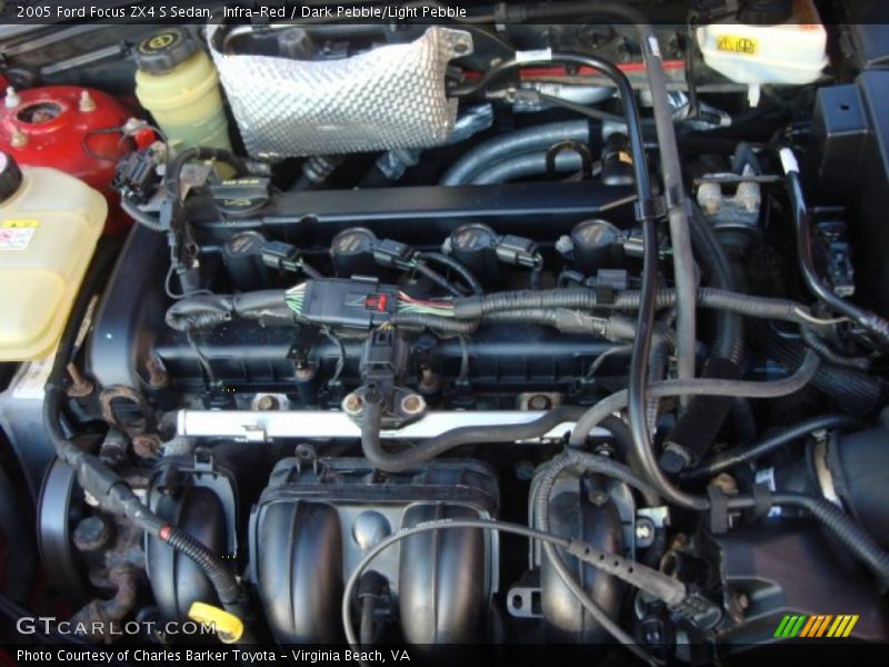 Infra-Red / Dark Pebble/Light Pebble 2005 Ford Focus ZX4 S Sedan