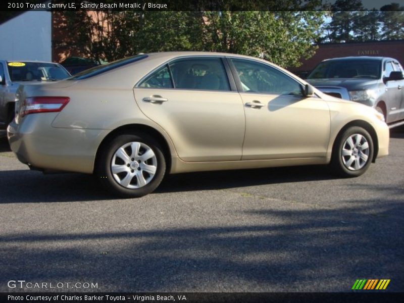 Sandy Beach Metallic / Bisque 2010 Toyota Camry LE