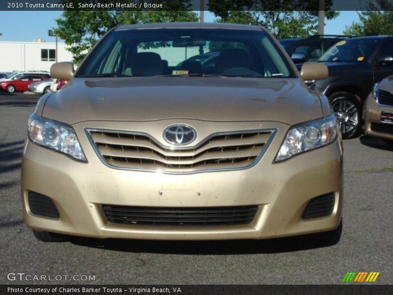 Sandy Beach Metallic / Bisque 2010 Toyota Camry LE