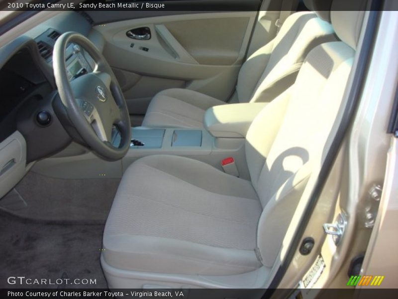 Sandy Beach Metallic / Bisque 2010 Toyota Camry LE