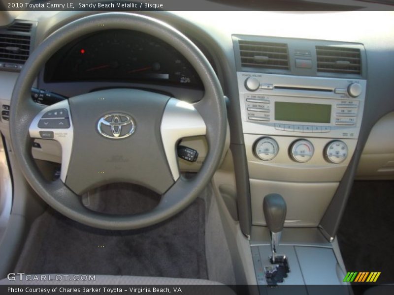 Sandy Beach Metallic / Bisque 2010 Toyota Camry LE
