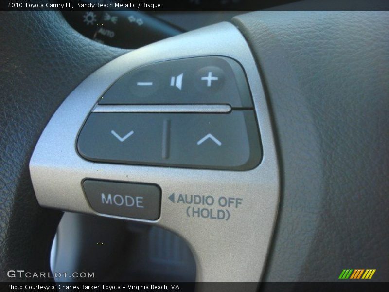 Sandy Beach Metallic / Bisque 2010 Toyota Camry LE