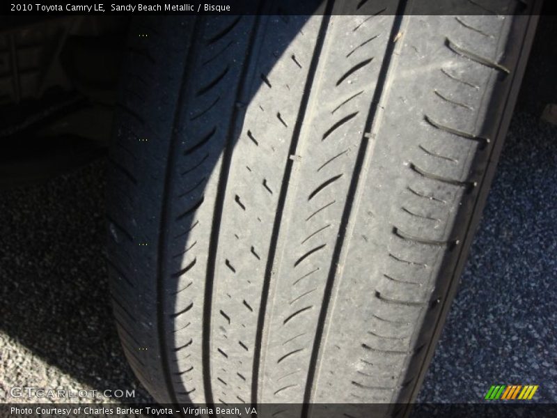 Sandy Beach Metallic / Bisque 2010 Toyota Camry LE