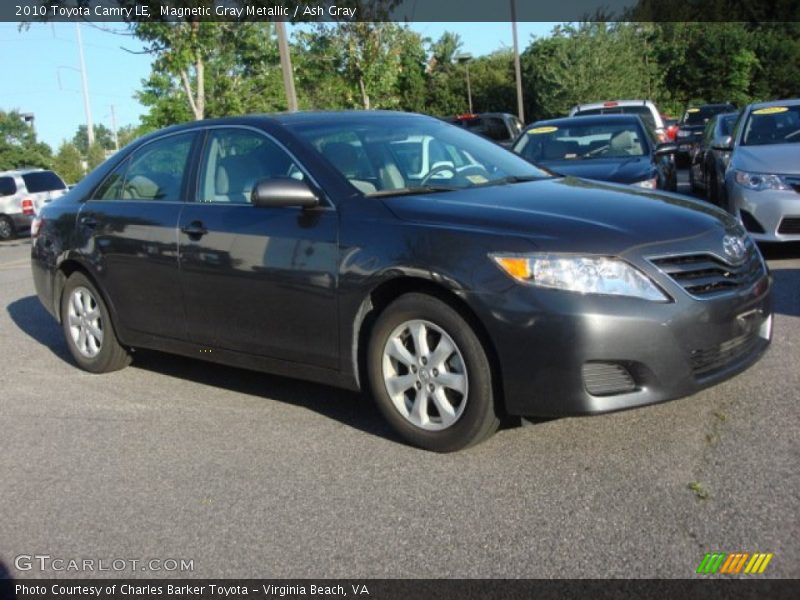 Magnetic Gray Metallic / Ash Gray 2010 Toyota Camry LE