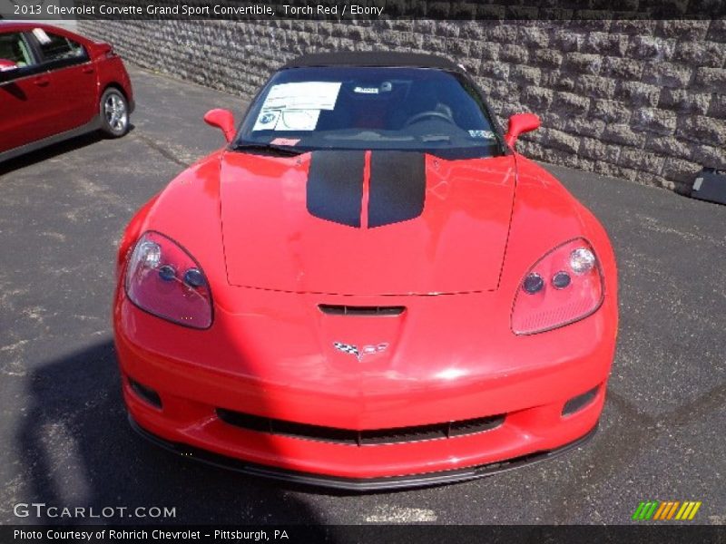 Torch Red / Ebony 2013 Chevrolet Corvette Grand Sport Convertible