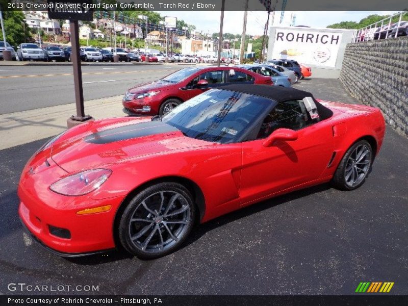 Torch Red / Ebony 2013 Chevrolet Corvette Grand Sport Convertible
