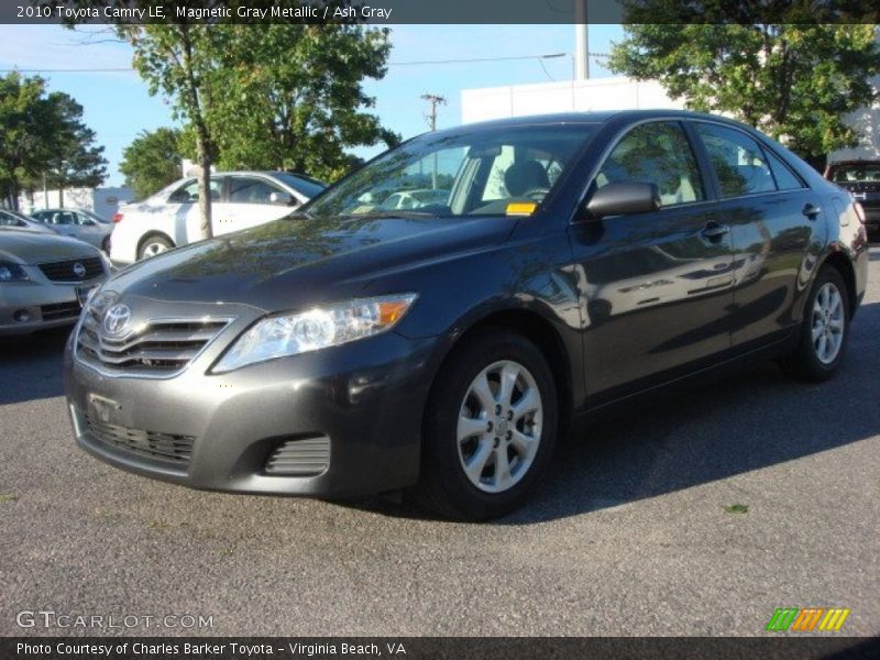 Magnetic Gray Metallic / Ash Gray 2010 Toyota Camry LE