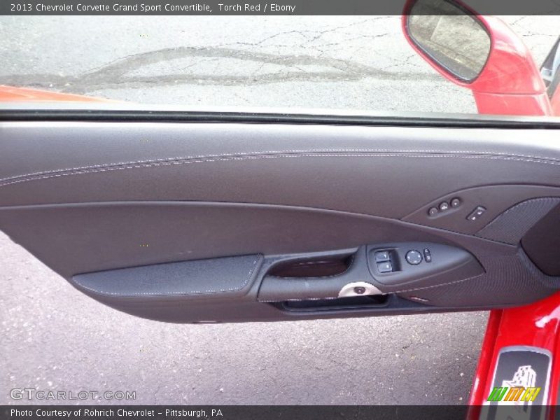 Door Panel of 2013 Corvette Grand Sport Convertible