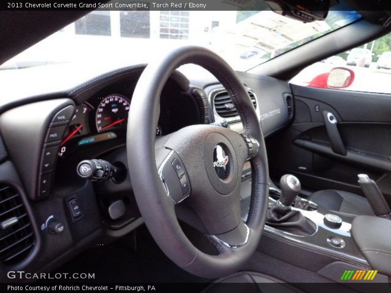  2013 Corvette Grand Sport Convertible Steering Wheel