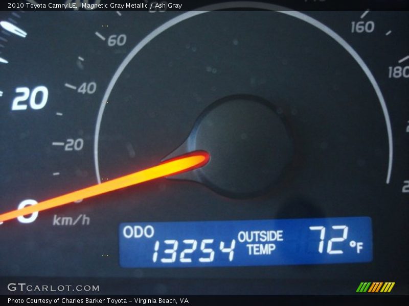 Magnetic Gray Metallic / Ash Gray 2010 Toyota Camry LE