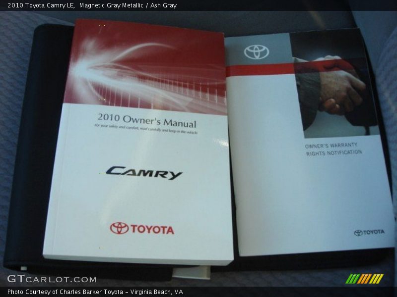 Magnetic Gray Metallic / Ash Gray 2010 Toyota Camry LE