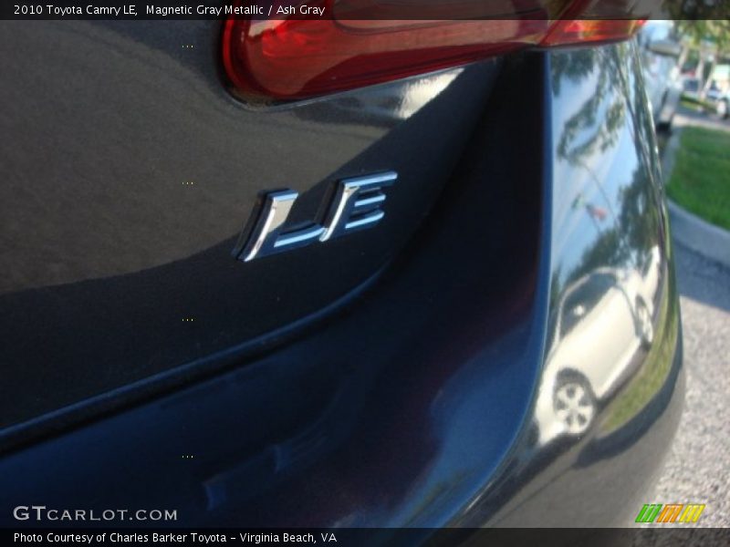 Magnetic Gray Metallic / Ash Gray 2010 Toyota Camry LE