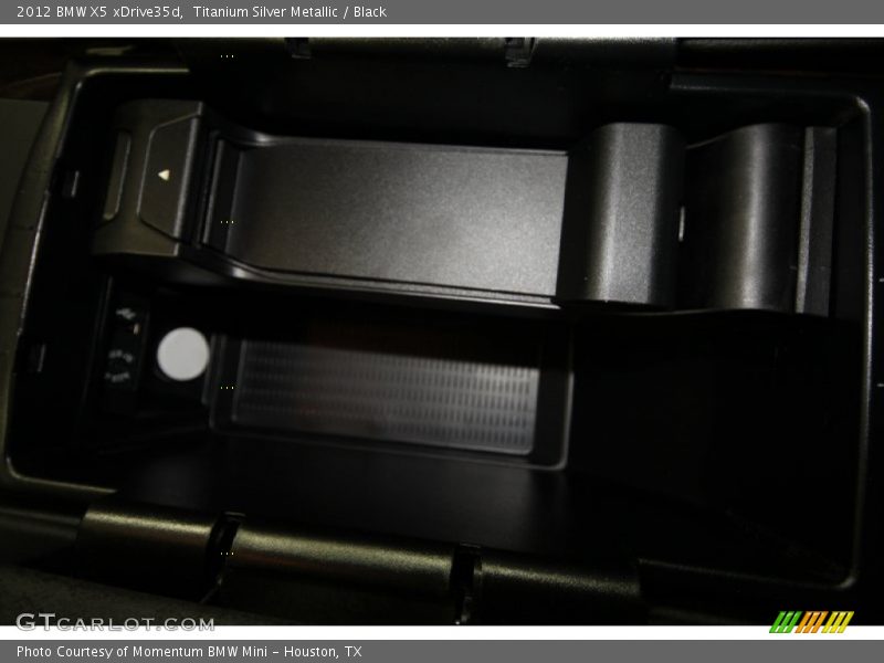 Titanium Silver Metallic / Black 2012 BMW X5 xDrive35d