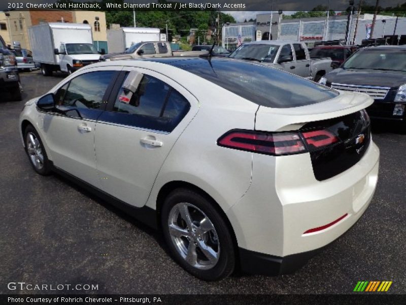 White Diamond Tricoat / Jet Black/Dark Accents 2012 Chevrolet Volt Hatchback