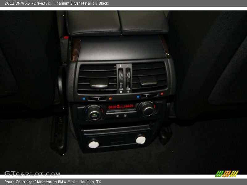 Titanium Silver Metallic / Black 2012 BMW X5 xDrive35d