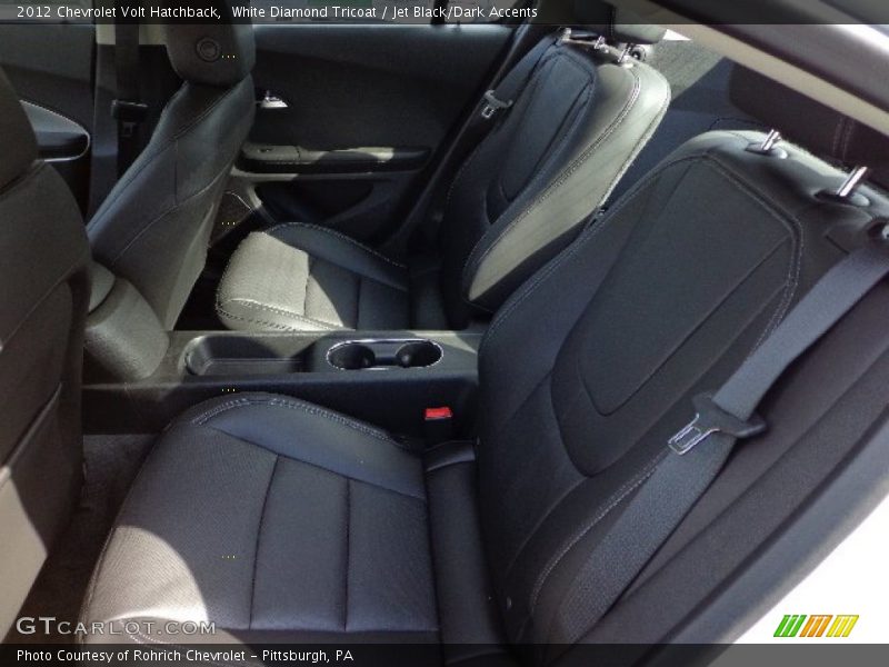 White Diamond Tricoat / Jet Black/Dark Accents 2012 Chevrolet Volt Hatchback