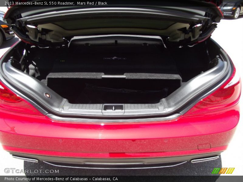 Mars Red / Black 2013 Mercedes-Benz SL 550 Roadster