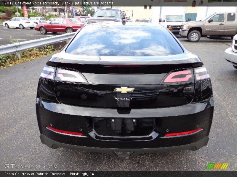 Black / Jet Black/Dark Accents 2012 Chevrolet Volt Hatchback