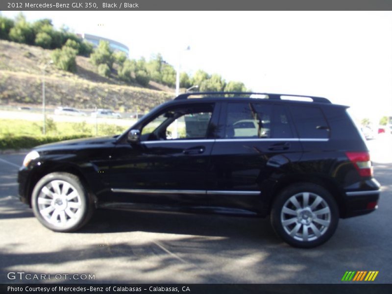 Black / Black 2012 Mercedes-Benz GLK 350