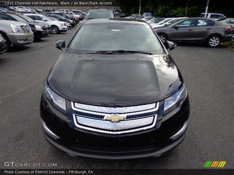 Black / Jet Black/Dark Accents 2012 Chevrolet Volt Hatchback