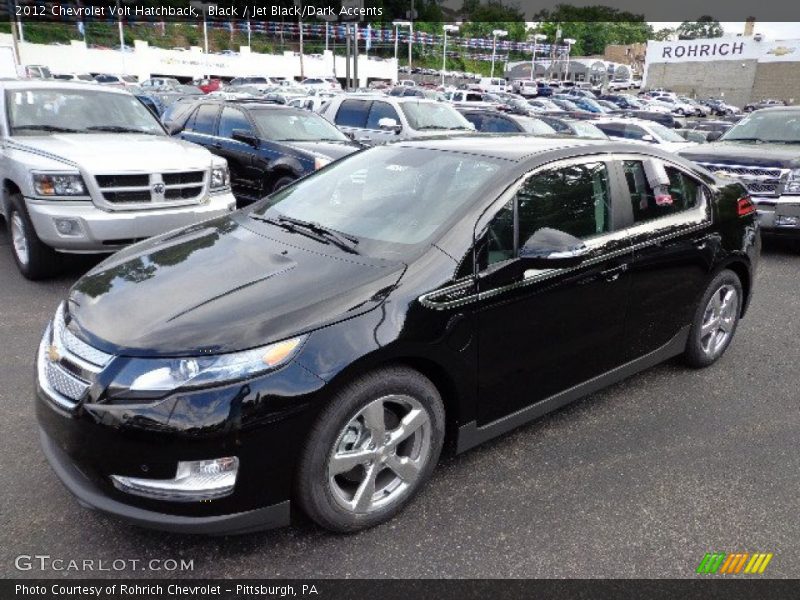 Black / Jet Black/Dark Accents 2012 Chevrolet Volt Hatchback