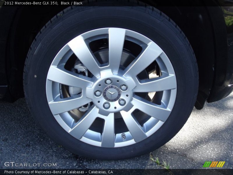 Black / Black 2012 Mercedes-Benz GLK 350